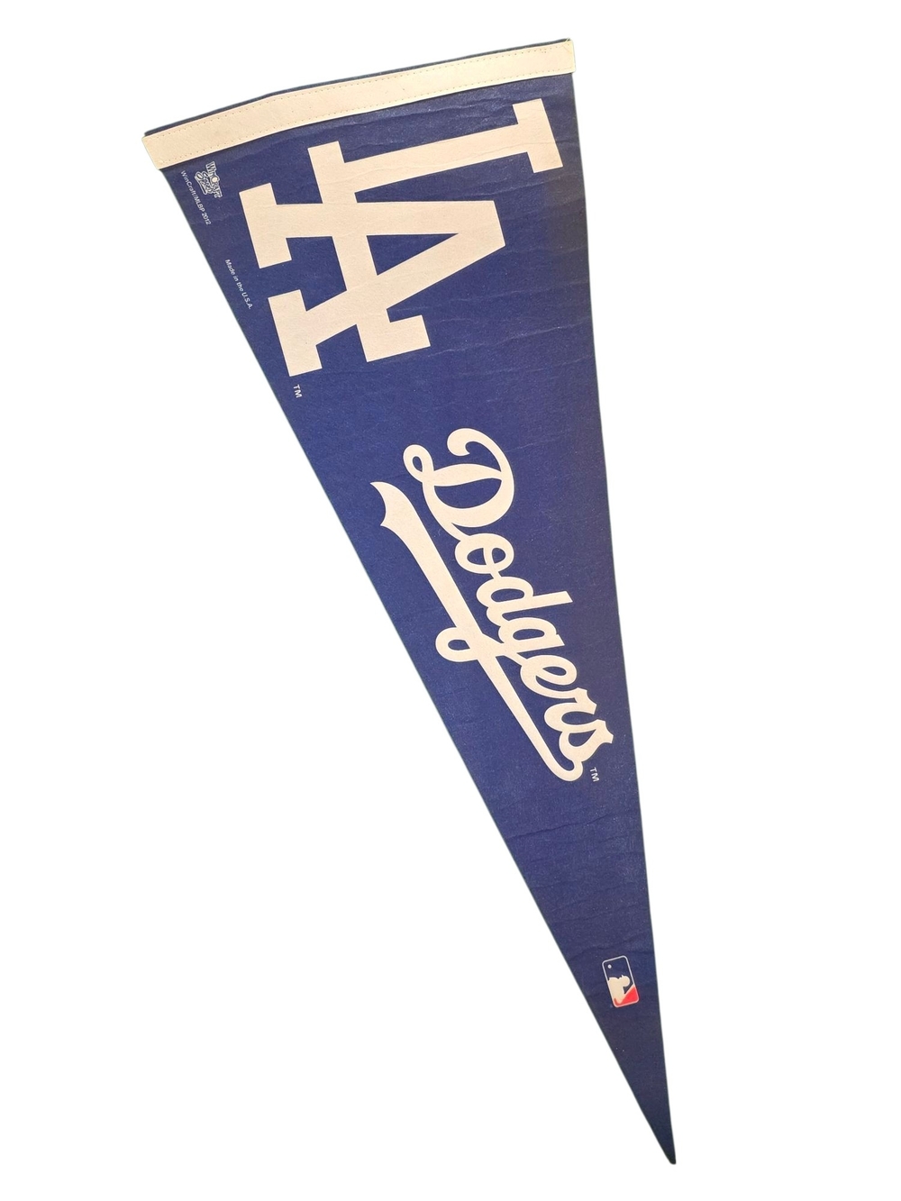 Los Angeles Dodgers WinCraft Vintage 2012 Felt Pennant 12 "x 29" Blue MLB